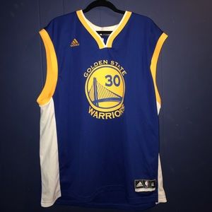 Men’s Adidas Steph Curry NBA jersey